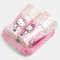 بشقاب و لیوان کارتونی