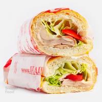 ساندویچ ژامبون بوقلمون سرد