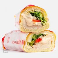 ساندویچ ژامبون مرغ سرد