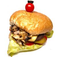 ماشروم چیز برگر