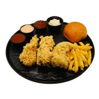 فیله مرغ استریپس سه تکه