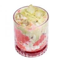 آیس ماچا توت‌ فرنگی