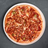 پیتزا پپرونی ایتالیایی 