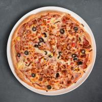 پیتزا سالامی آمریکایی