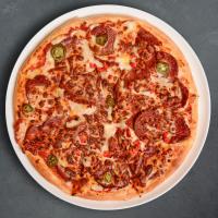 پیتزا پپرونی امریکایی