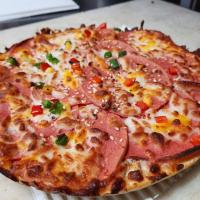 پیتزا پپرونی امریکایی