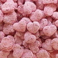 پاستیل گرانول قلبی گل رز