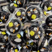 آدامس بادکنکی طرح انگری بردز سیاه