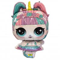 بادکنک فویلی دخترک LOL