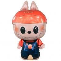 بادکنک فویلی شخصیت لبوبو نارنجی