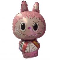 بادکنک فویلی مدل شخصیت لبوبو نوازنده