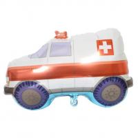 بادکنک فویلی مدل ماشین آمبولانس