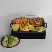 بشقاب چیکن استیک