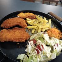 فیله مرغ سوخاری سه تکه