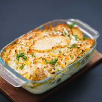 گراتن مرغ و سیب زمینی تنوری