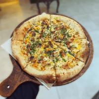 پیتزا چیکن آلفردو ایتالیایی 35 سانتی متری