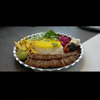 چلو کباب کوبیده معمولی