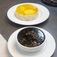 چلو خورشت قورمه سبزی