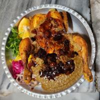 مرغ شکم پر محلی