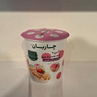 اوت میل فوری با طعم توت فرنگی و خامه