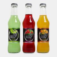 نوشیدنی گاز دار شیشه ای فرشی دی 