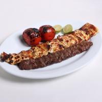 خوراک کباب مخلوط زغالی