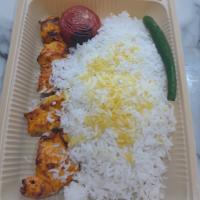 چلو جوجه کباب زعفرانی اقتصادی