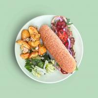 ساندویچ استیک گوشت