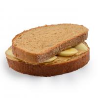 تست بادام زمینی و موز