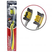 مسواک کلگیت مدل Zig Zag Charcoal با برس متوسط