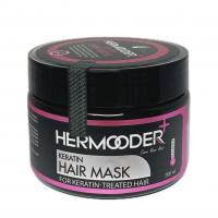 ماسک مو کاسه ای با آبکشی موهای کراتین شده هرمودر
