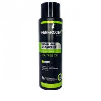 شامپو مناسب موهای چرب هرمودر بدون سولفات