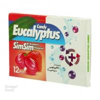 آبنبات اکالیپتوس سیم سیم توت فرنگی