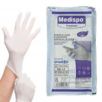 دستکش جراحی لاتکس استریل سایز ۸ Medispo