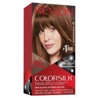 کیت رنگ مو بدون آمونیاک رولون Revlon شماره ۴۳ رنگ قهوه ای طلایی متوسط