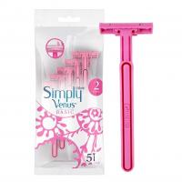 خودتراش ژیلت ونوس مدل Simply Venus Basic Pink