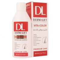 شامپو موهای رنگ شده درمالیفت مدل Vita-Color