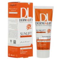 کرم ضدآفتاب غیر رنگی پوست چرب درمالیفت SPF50