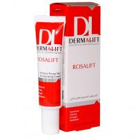 کرم مرطوب کننده پوست حساس درمالیفت مدل RosaLift