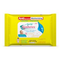 دستمال مرطوب نرم کننده و پاک کننده کودک زرد پنبه ریز