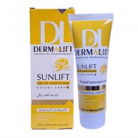 کرم ضدآفتاب رنگی پوست معمولی و خشک شماره ۴ درمالیفت SPF50