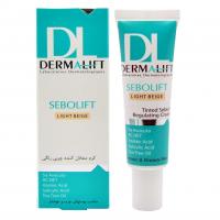 کرم متعادل کننده چربی رنگی پوست چرب درمالیفت Light Beige