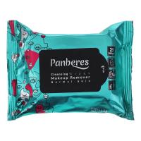 دستمال مرطوب پاک کننده آرایش ۲۵ عددی پوست نرمال پنبه ریز