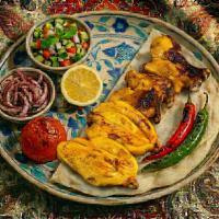 خوراک جوجه کباب با استخوان