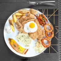 شنیسل مرغ سوخاری