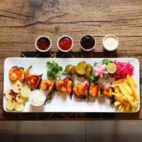 خوراک میگو کبابی