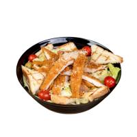 سالاد سزار با مرغ سوخاری