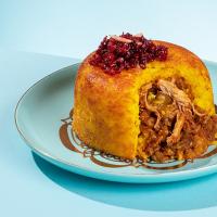 ته چین مرغ و بادمجان
