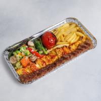 خوراک کباب وزیری با دورچین سیلور