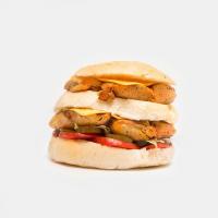 دوبل چیکن برگر